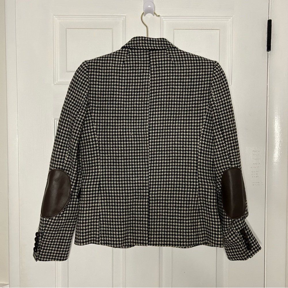 J Crew Elbow-Patch Schoolboy Blazer Houndstooth - image 8
